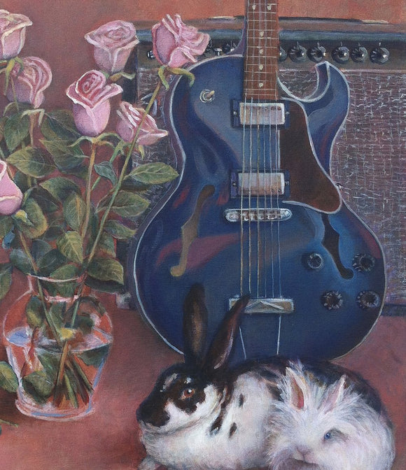 Roses, Guitar and Rabbits