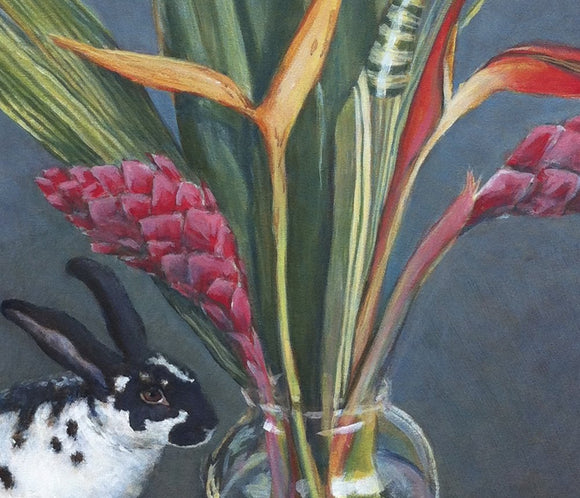 Flowers with Rabbit
