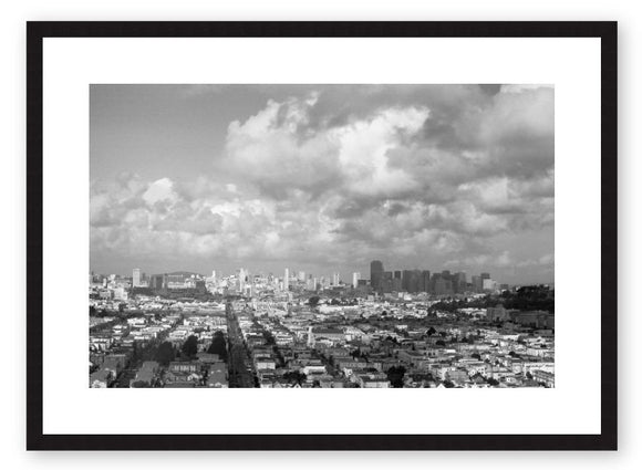 San Francisco from Bernal Heights, Early 1990s
