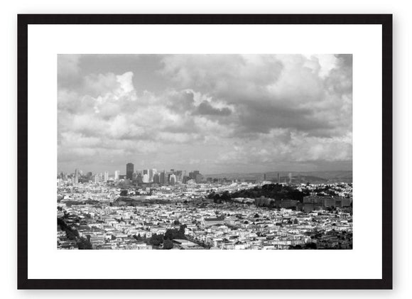 San Francisco from Bernal Heights, Early 1990s #2