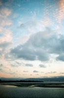 Clouds and Moon Over San Francisco Bay-2