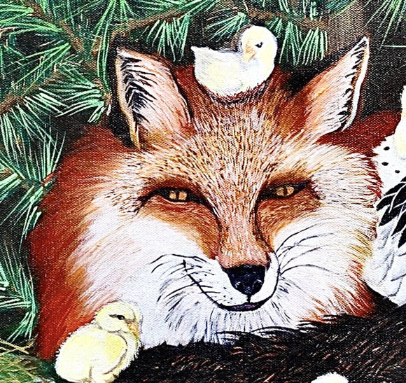 The Peaceable Kingdom: The Fox and the Hen