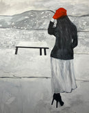 Woman with a Red Hat-2