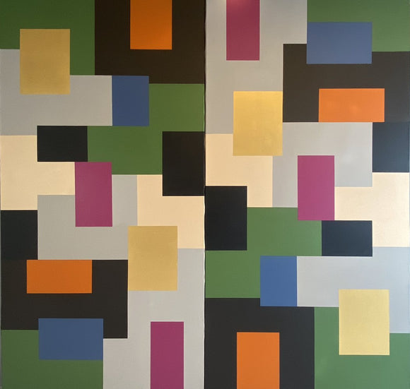Serenade, 2020. Diptych