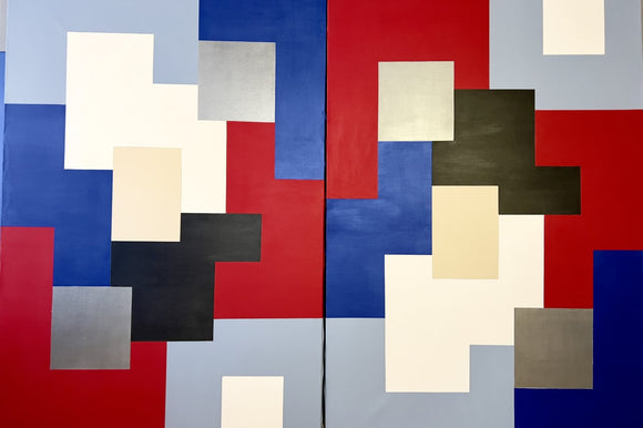 Untitled from the Tiempos Abstractos Series, Bandera, 2025