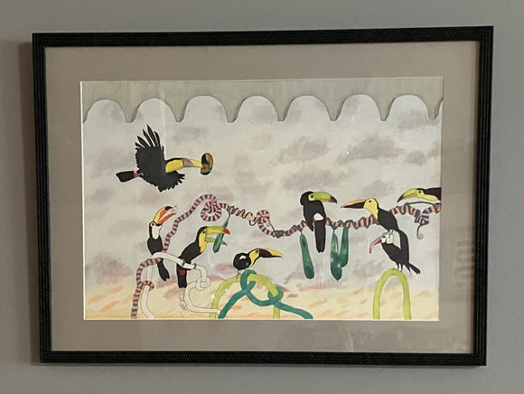 Garden Birds with Portal