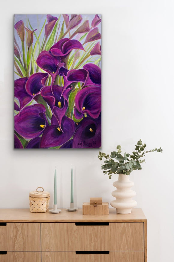 Callas in Violet