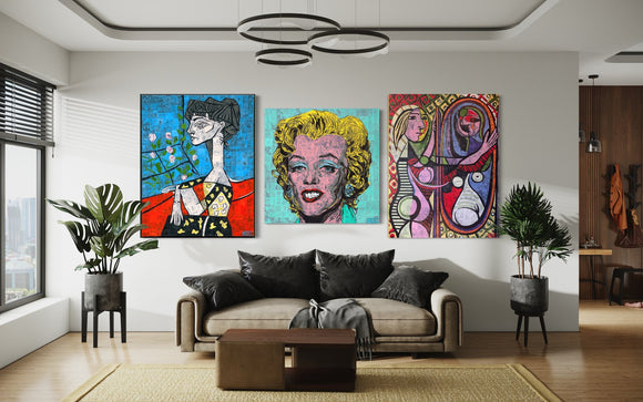 Artists Masterpiece Series:  Pablo Picasso, Jacqueline with Flowers