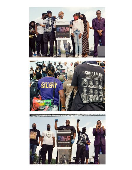 March on Washington Limited Edition Film Collage