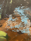 Fountains of light in a pond-3