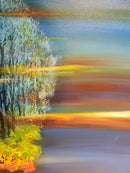 Sunrise in forest-3