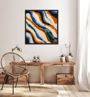 Golden Waves - Abstract 005-3