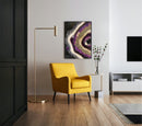 Purple Geode wall art-3