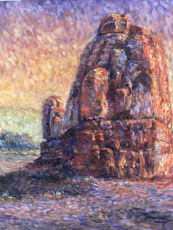 Arches, After Monet's Haystacks