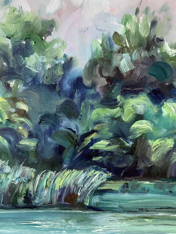 Swans at Prospect Park