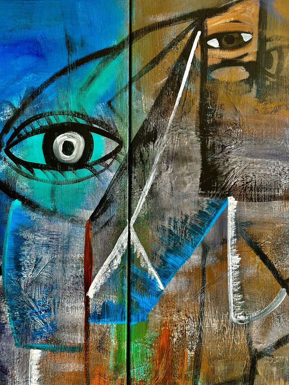 Under the eyes of the skin