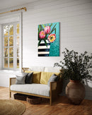 Striped Pot Tulips-3