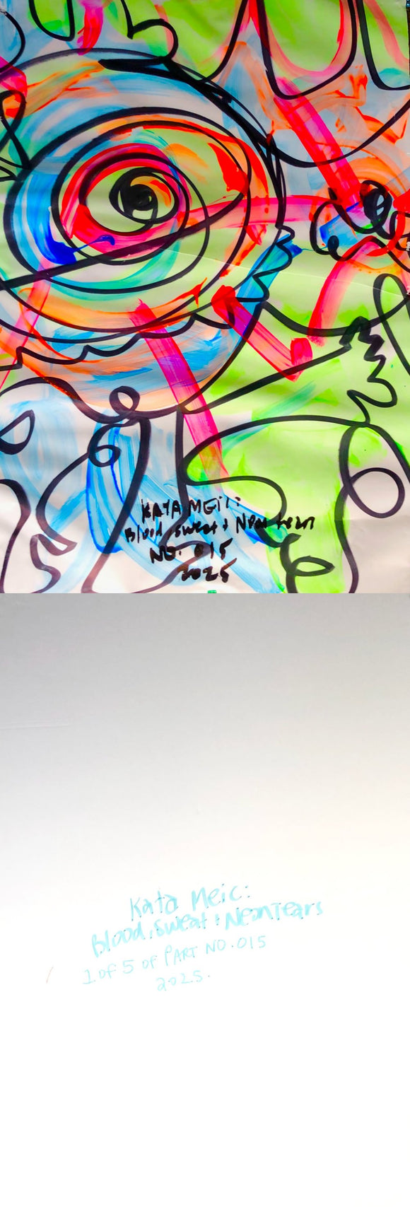 1 of 5 of Part No.015. Blood, Sweat and Neon Tears