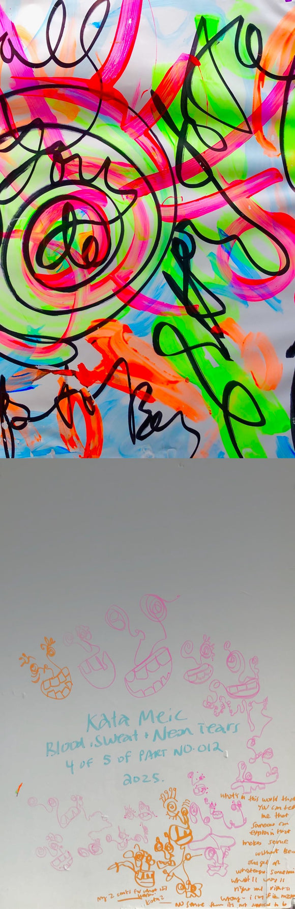 4 of 5 of Part No.012. Blood, Sweat and Neon Tears