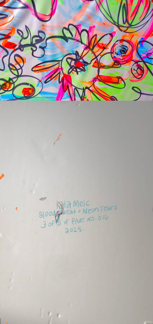 3 of 5 of Part No.016. Blood, Sweat and Neon Tears