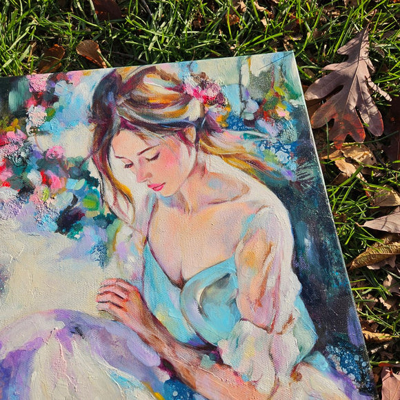 Drifting with the Petals