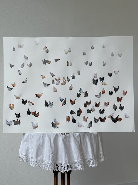 Lots of Hens