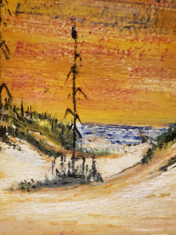 Seescape Ontario Lake, Canada