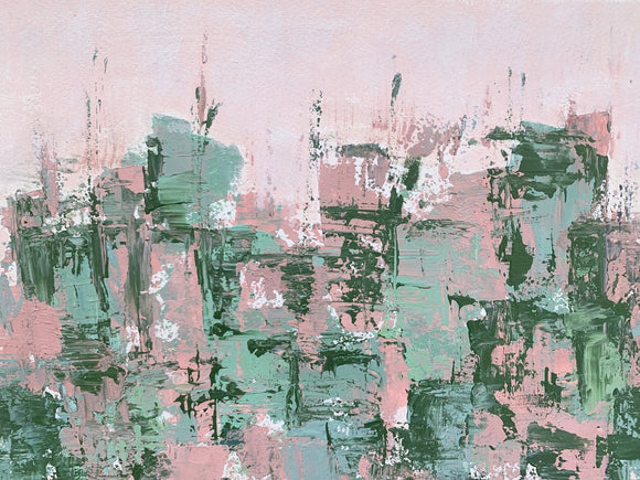 Cityscape - Blush and Sage