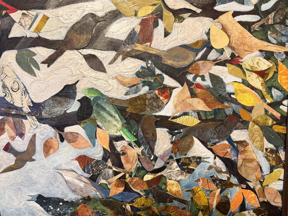 More Than (birds in tree with leaves)