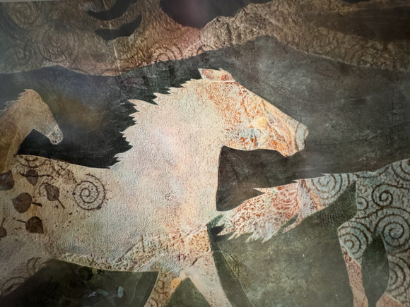 Mostly Spirit (Appaloosa horses running)