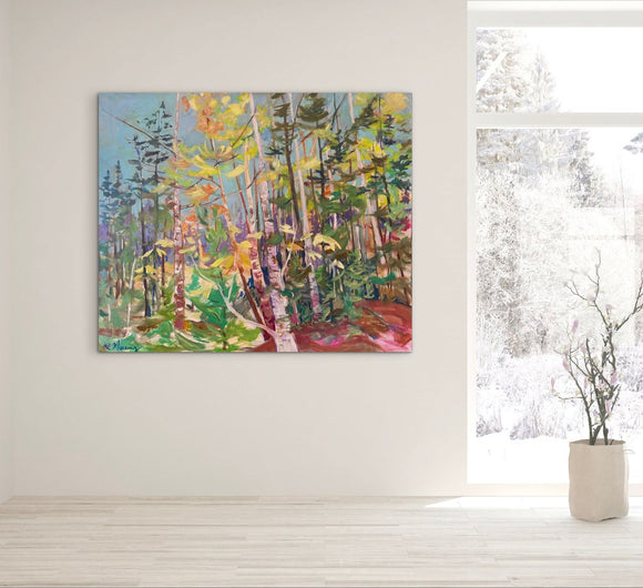 Spring Birch Forest