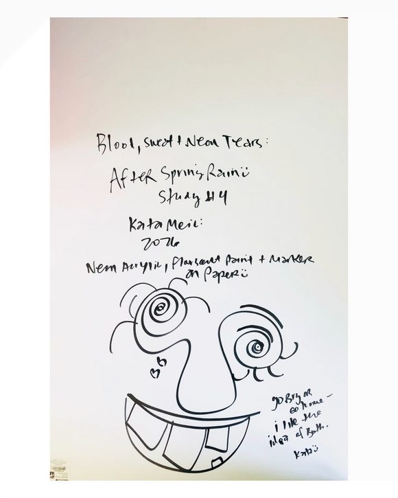 Blood, Sweat and Neon Tears - After Spring Neon Rain - Study#4