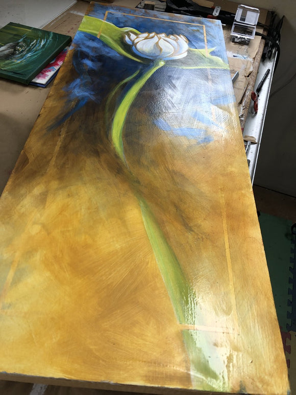 Water lily, Floating