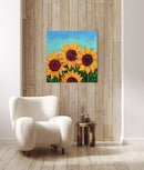 Cheerful Sunflowers-3