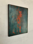 Layers of Blue and Burnt Orange II-3