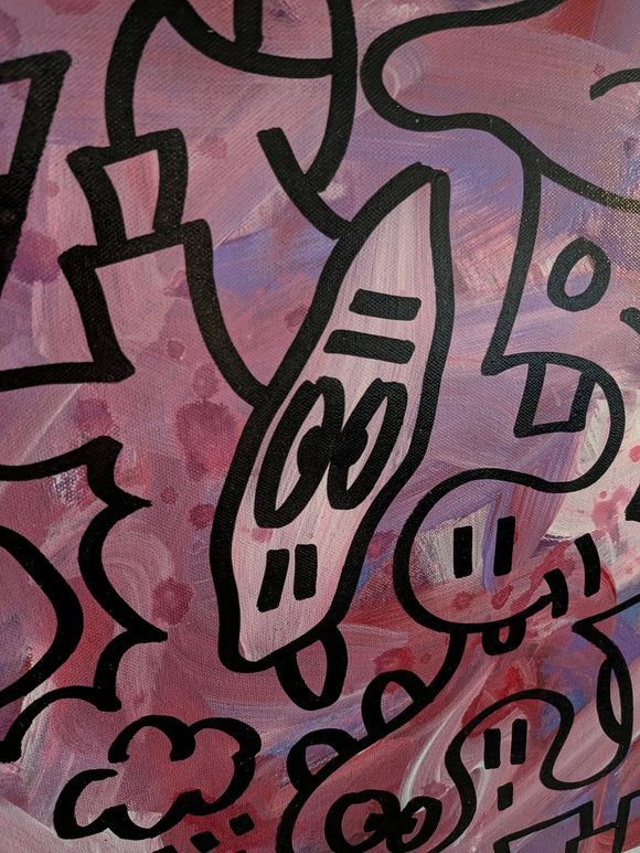 Pink Abstract