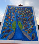 Abstract Peacock-3