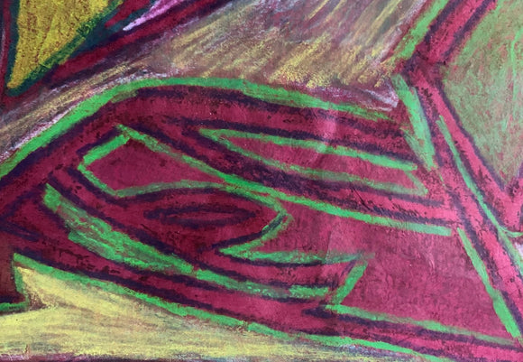 Walking in the Dark -- Stained Glass