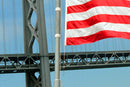 Flag at the Stern of the Battleship New Jersey-3