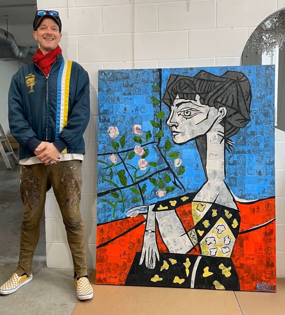 Artists Masterpiece Series: Pablo Picasso, Jacqueline with Flowers