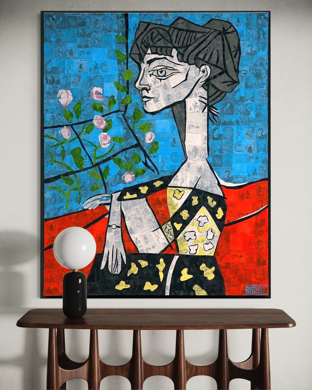 Artists Masterpiece Series: Pablo Picasso, Jacqueline with Flowers