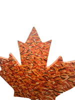 Orange Maple Leaf