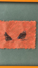 Hens On Red Fibres-4