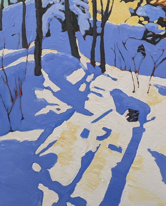 Winter light, Seaton Trail
