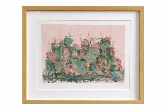 Cityscape - Blush and Sage
