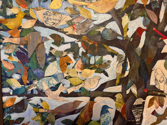 More Than (birds in tree with leaves)