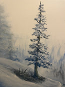 Winter country road-4