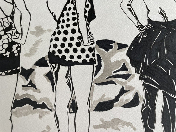 Ladies on the beach