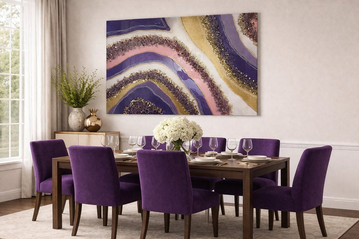 Geode wall art | helloart