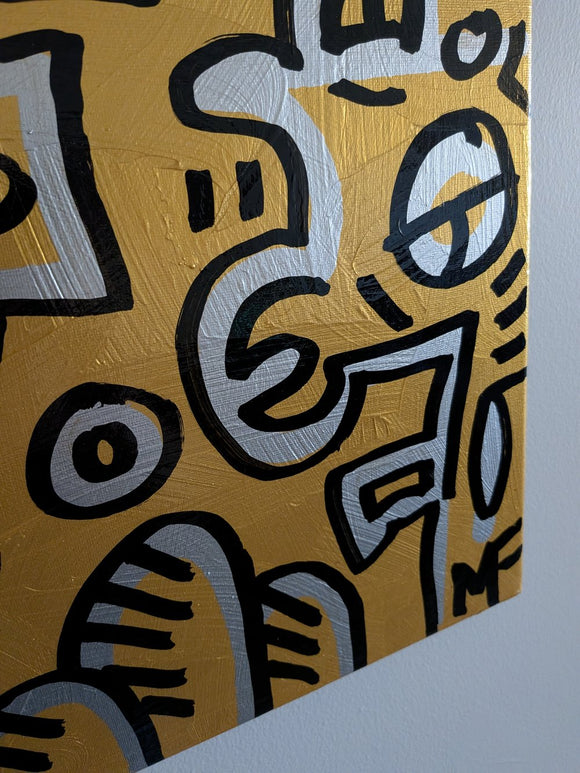 Faces in Gold & Silver